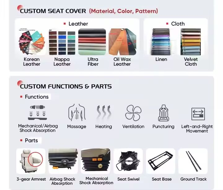Custom Double-Person Folding Seats With Adjustable Backrest Ideal as Luxury Passenger Seats for RV Campervan Van Caravan Touring
