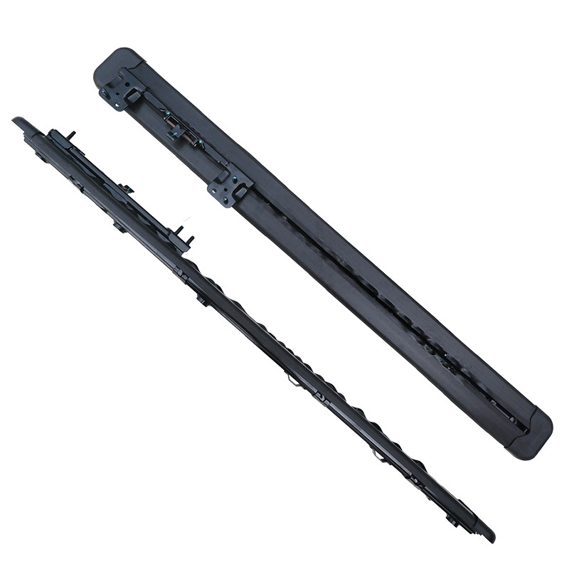 Heavy-duty camper seat floor slider rails pair for seat bed installation